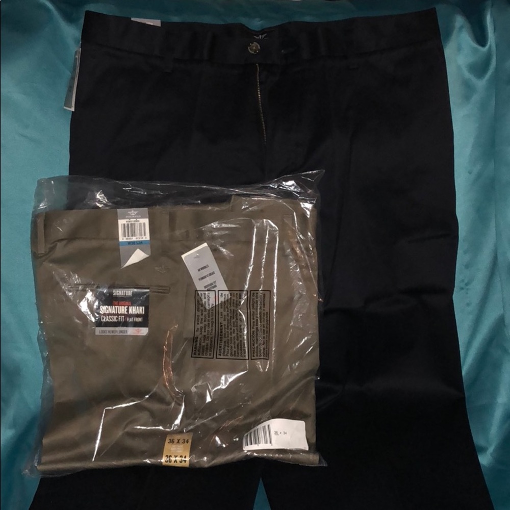 Two Men New Docker Pants